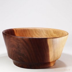 Saladier en bois de noyer