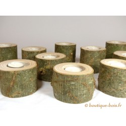 Bougeoir en bois
